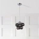 Innerspace - Bubbles Black Chandelier